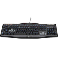 Logitech G105 Gaming Keyboard with 6 programmable - Black