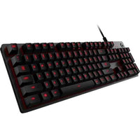 Logitech G413 Carbon Red LED Mechanical Backlit Gaming Keyboard