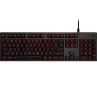 Logitech G413 Carbon Red LED Mechanical Backlit Gaming Keyboard