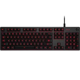 Logitech G413 Carbon Red LED Mechanical Backlit Gaming Keyboard