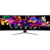 MSI MPG 491CQP QD-OLED 49-Inch 144 Hz 0.03ms Curved Gaming Monitor - Black