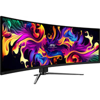 MSI MPG 491CQP QD-OLED 49-Inch 144 Hz 0.03ms Curved Gaming Monitor - Black