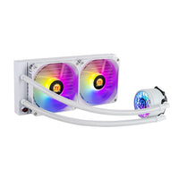 Thermaltake TT CL-W340-PL24SW-A Dragon+ 240 Water Cooling RGB Cooler Fan Support