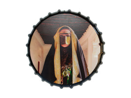 Arab Lady Big Bottle Cap Wall Decoration