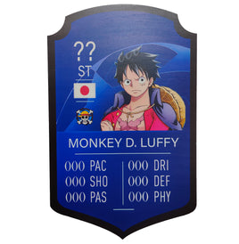One Piece Luffy Big Patches Wall Decoration