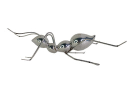 Silver Resin With Metal Legs Ant Figure
