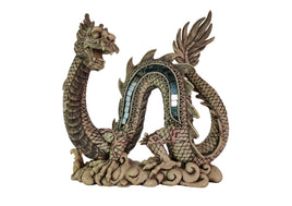 Oriental Furniture Chinese Dragon Statue