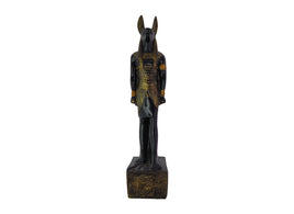 Egyptian God Anubis Statue Solid Stone made in Egypt