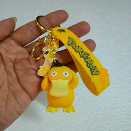 Psyduck Pokemon Cartoon Fashion Keychain Pendant Pokémon Anime Bag Decoration Children's Birthday Gift