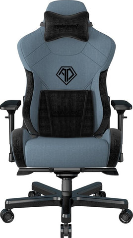 Anda Seat T-Pro II Premium Gaming Chair, 4D Armrests, Memory Foam Neck Pillow & Lumbar Support, AD12XLLA-01-SB-F Blue/Black