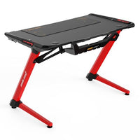 Andaseat 1200-04 RGB Gaming Desk - Black/Red