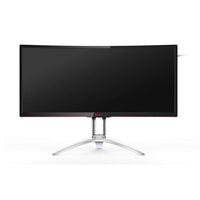 AOC AGON II AG352QCX 35-inches MVA Matt 200 HZ FreeSync Curved Silver Gaming Monitor