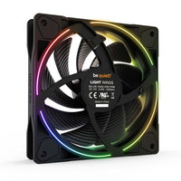 Be Quiet ! Light Wings 120mm PWM high-speed triple-pack Fan - Black