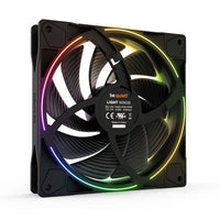 Be Quiet ! Light Wings 140mm PWM high-speed triple-pack Fan - Black