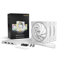 Be Quiet ! Light Wings 120mm White PWM high-speed triple-pack Fan - White