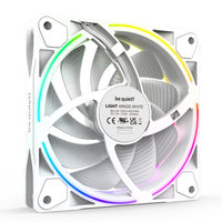 Be Quiet ! Light Wings 120mm White PWM high-speed triple-pack Fan - White