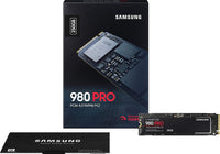 Samsung 980 PRO 250GB PCI-E 4.0 NVME M.2 Solid State Drive (SSD)