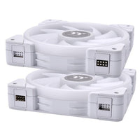 Thermaltake SWAFAN EX12 RGB PC Cooling Fan White 120mm TT Premium Edition - Triple Fan