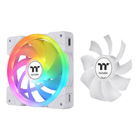 Thermaltake SWAFAN EX14 ARGB Sync PC Cooling Fan 140mm TT Premium Edition (3-Fan Pack) - White