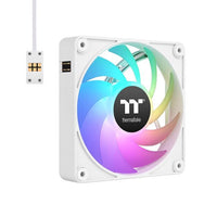 Thermaltake CT120 EX ARGB Sync 120mm PC Cooling Fan (3-Fan Pack) - White