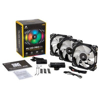 Corsair ML120 PRO RGB 120mm Premium Fan With Lighting Node - Triple Fan Pack