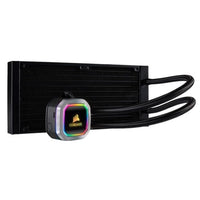 Corsair Hydro Series H100i RGB PLATINUM 240mm Black Liquid CPU Cooler