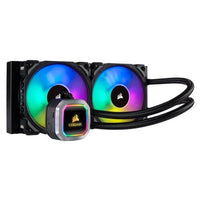 Corsair Hydro Series H100i RGB PLATINUM 240mm Black Liquid CPU Cooler