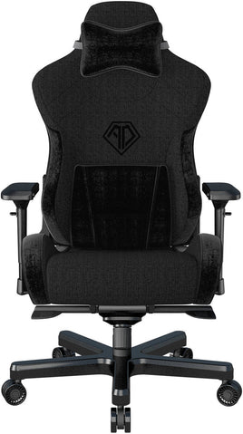 Anda Seat T-Pro II Premium Gaming Chair, 4D Armrests, Memory Foam Neck Pillow & Lumbar Support, ad12XLLA01-B-F Black
