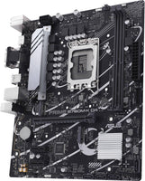 ASUS PRIME B760M-K D4 LGA 1700 Micro-ATX Motherboard, 2xDDR4 DIMM, Max 64GB Memory