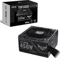 Asus TUF Gaming 450B 450W Power Supply, 80Plus Bronze, PSU, PCI-E 6+2-pin x2, Fan Size 135mm