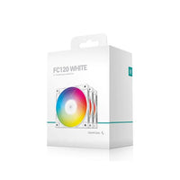 DeepCool FC120 3in1 RGB Fans - White