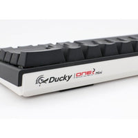 Ducky One 2 Mini Cherry Silent Red RGB Mechanical Keyboard - Black