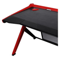 DXRacer Gaming Ergonomic Desk GD/1000/NR - Black / Red
