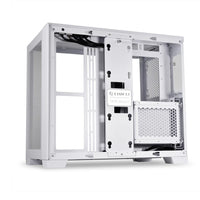 Lian Li O11 Dynamic Mini Snow White - White SECC, Aluminum, Tempered Glass, ATX, Mirco ATX , Mini ITX Mini Tower Computer Case
