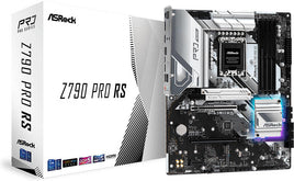 ASRock Z790 Pro RS DDR5 LGA1700 ATX 128GB Max, 2.5 Gigabit LAN, M.2 SATA3 6.0 Gb/s, 1xPCIe 5.0x16, 1xHDMI 2.1/DP 1.4, USB 3.2/2.0