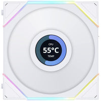 Lian Li UNI FAN TL120 LCD RGB Fan - White