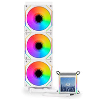 Lian Li Galahad II LCD RGB SL-Infinity Fans White 360mm Liquid CPU Cooler