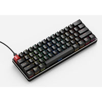 Glorious PC GMMK Prebuilt - Compact RGB LED 60% Double Shot ABS Mechanical Keyboard - Black