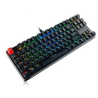 Glorious PC GMMK Prebuilt - TKL RGB LED Double Shot ABS Mechanical Keyboard, Brown Switches - Black