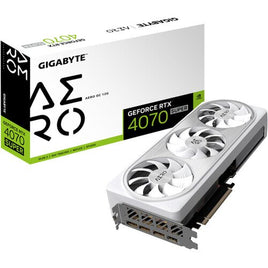 Gigabyte RTX 4070 SUPER AERO OC 12GB White Edition Graphics Card, DLSS 3