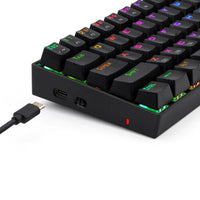 Redragon Deimos K599 RGB Backlit 2.4G + Wired Mechanical Gaming keyboard - Blue Switch