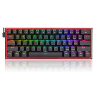 Redragon FIZZ Pro K616 RGB Wireless/Wired Mechanical Gaming Keyboard - Black