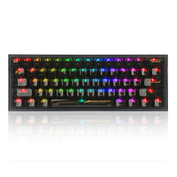 Redragon K617CTB RGB 60% Wired RGB Gaming Keyboard - Black