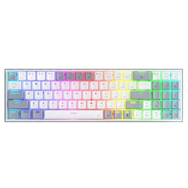 Redragon K628 Pollux 75% Wired RGB Gaming Keyboard White