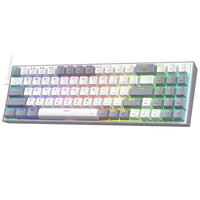 Redragon K628 Pollux 75% Wired RGB Gaming Keyboard White