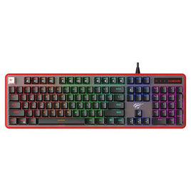 Havit GAMENOTE KB870L Mechanical Gaming Keyboard - Black/Red