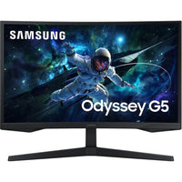 Samsung Odyssey G5 G55C 27-inch QHD 1ms 165Hz Curved Gaming Monitor - Black