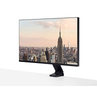 Samsung 27 inch SR75 WQHD (2,560 x 1,440) Resolution LED Space Monitor, 3-sided bezel-less Screen, Adjustable Height Stand - Black