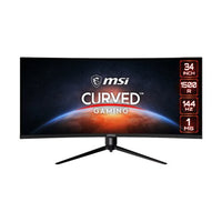 MSI Optix MAG342CQR 34" UWQHD 144Hz 1ms VA Curved Gaming Monitor