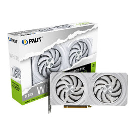 Palit RTX 4060 Ti 8GB White GDDR6 Graphics Card, DLSS 3